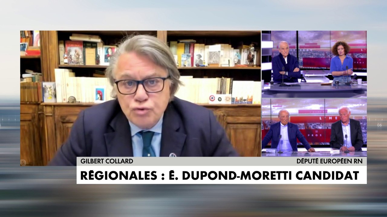 Gilbert Collard : Éric Dupond-Moretti «est un bouffon»