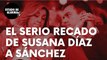 Serio recado de Susana Díaz a Sánchez ante las primarias en Andalucía: “Por encima de la dirigencia”