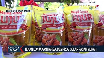 Tekan Lonjakan Harga, Pemprov Gelar Pasar Murah.