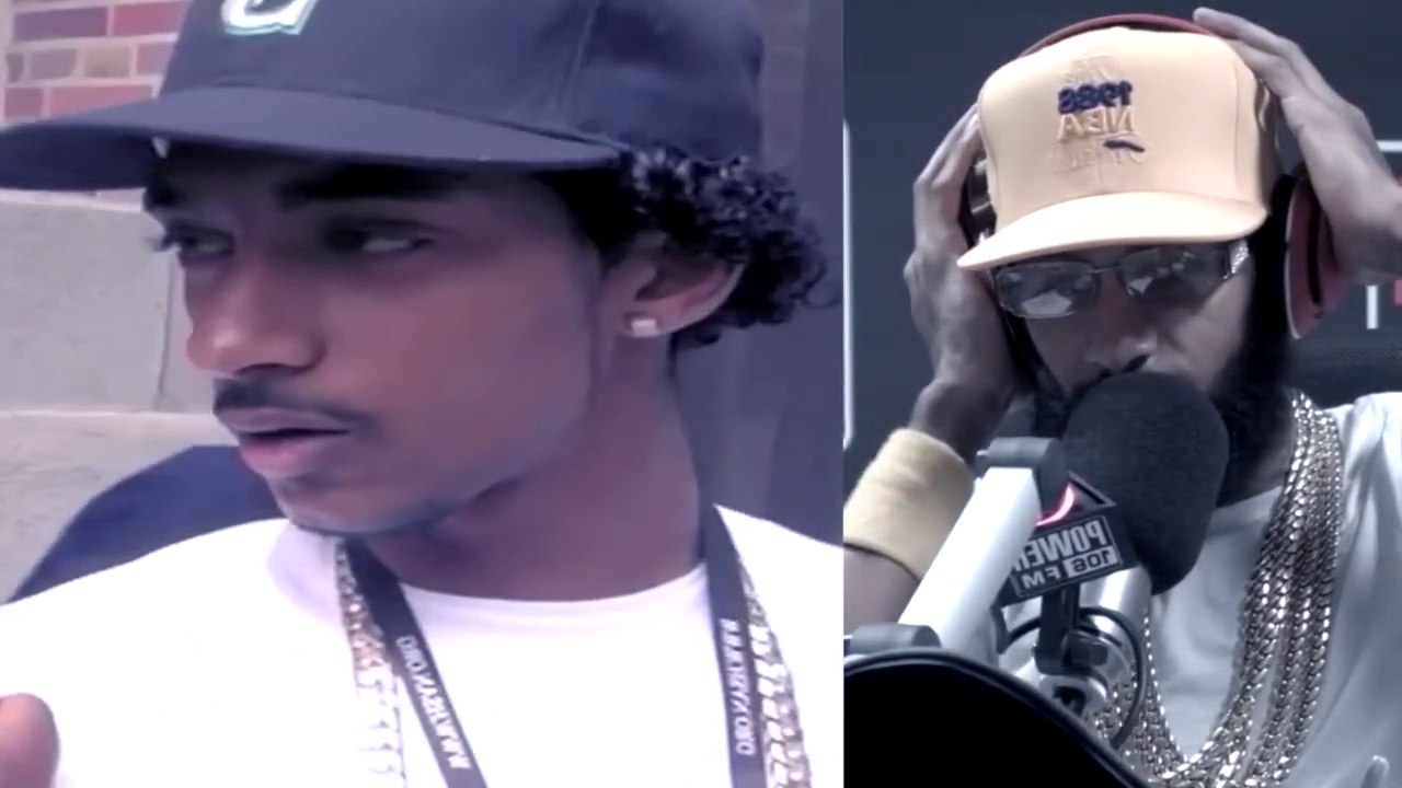 Nipsey Reacts To His First Interview Ever 