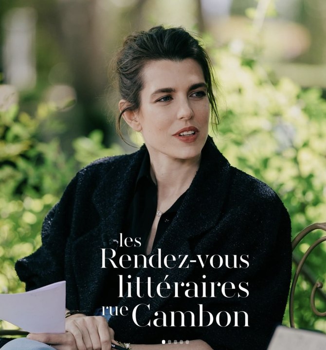 Charlotte Casiraghi and Anne Berest With Caroline de Maigret Cruise 2021_22 Show — CHANEL Shows