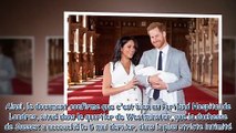 Royal baby de Meghan et Harry - le certificat de naissance révèle enfin où est né Archie !