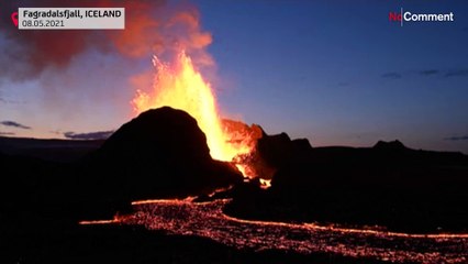 Islanda: il cambiamento del vulcano, ora sembra un geyser