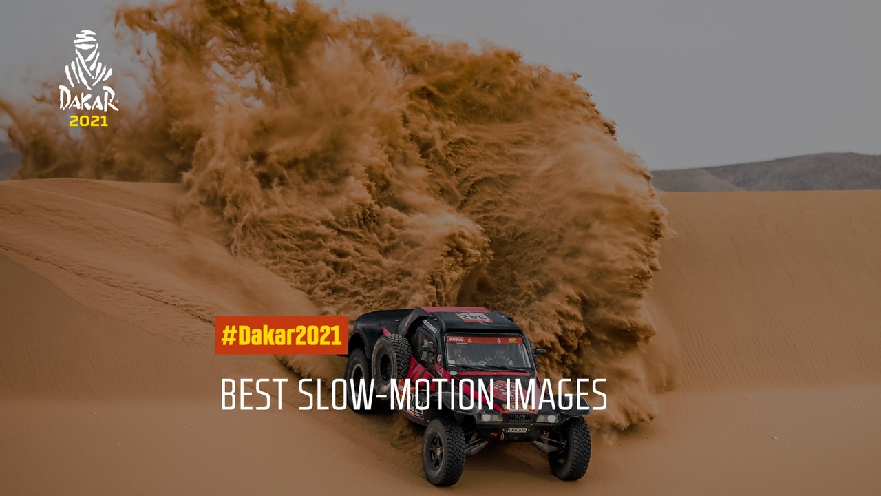 #Dakar2021 - Best slow-motion images!