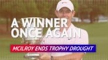 McIlroy thrilled to break trophy drought at Quail Hollow