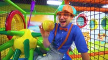 Play At The Play Place With Blippi | Learn Fruit And Healthy Eating For Children