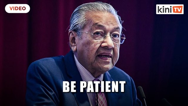 Dr Mahathir: Be patient for Hari Raya, or we may end up like India