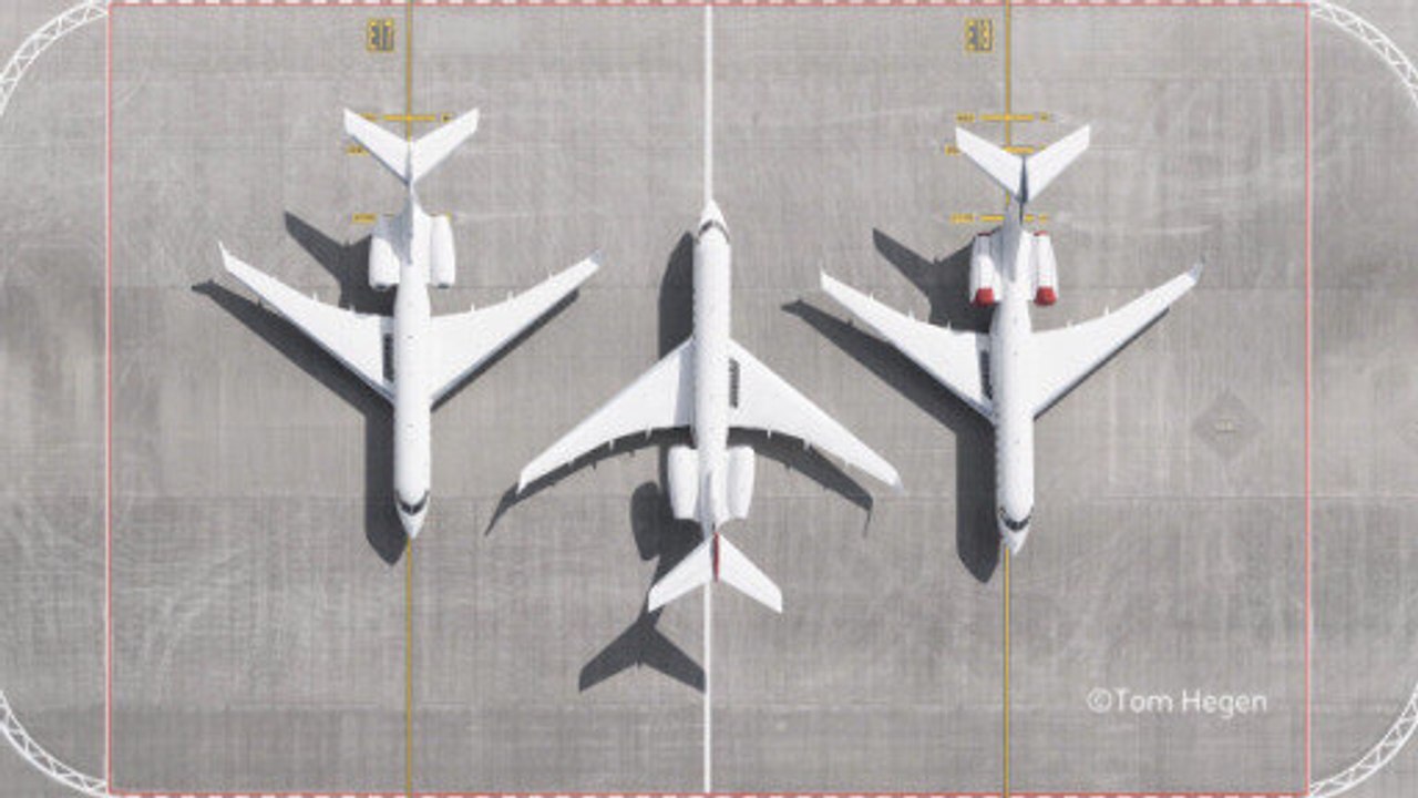 Die Flughafen-Fotos von Tom Hegen