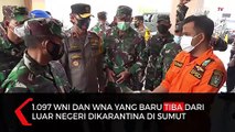 1097 WNI dan WNA Dari Luar Negeri Dikarantina di Sumatera Utara