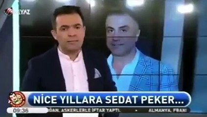 Beyaz TV'de Sedat Peker'in doğum günün kutlandığı anlar gündem oldu
