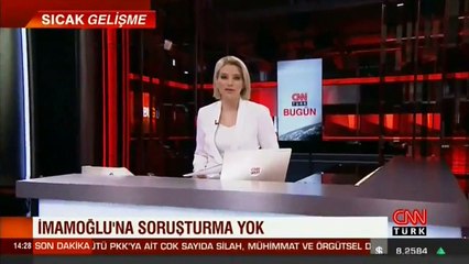 Ekrem İmamoğlu'na soruşturma yok