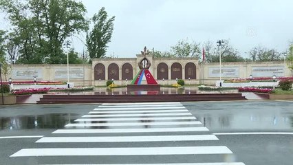 Azerbaycan'ın Guba kentinde "Türkiye-Azerbaycan Kardeşlik Parkı" açıldı