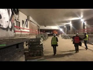 Forest : les travaux battent leur plein à la station-terminus Albert