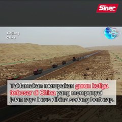 Lebuh raya ketiga terpanjang rentas padang pasir