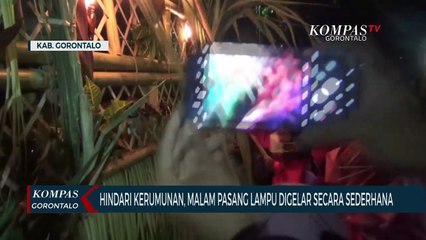 Hindari Kerumunan, Tradisi Malam Pasang Lampu Digelar Secara Sederhana
