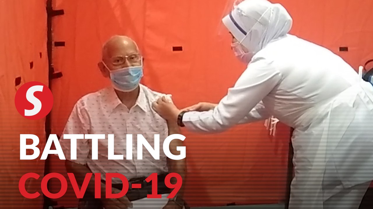 91-year-old Olympian Ronnie Theseira completes second dose of Covid-19 vaccine jab