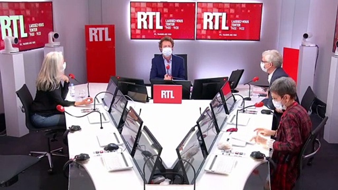 Le passage d'antenne entre Jérôme Florin et Julien Courbet