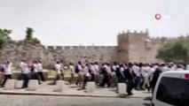 Filistinliler, Kudüs'te İsrail saldırılarını protesto etti