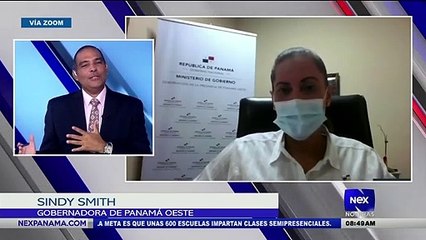 Entrevista a Sindy Smith, sobre la segunda dosis de la vacuna en Panamá Oeste  - Nex Noticias