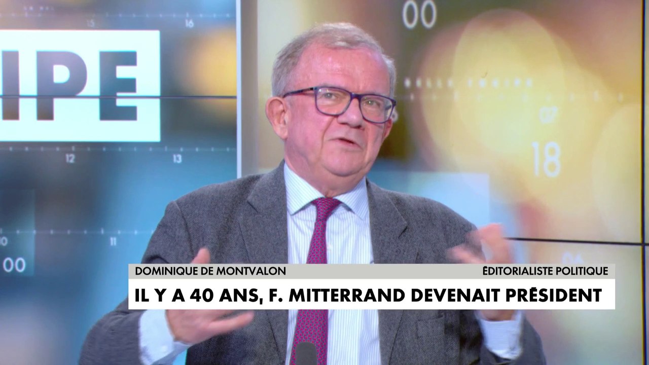 Dominique de Montvalon : «Mitterrand c'est aussi cette capacité à présenter comme une continuité ce qui était en réalité des actes de ruptures»
