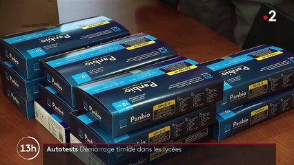 Covid-19 : le démarrage timide des autotests dans les lycées