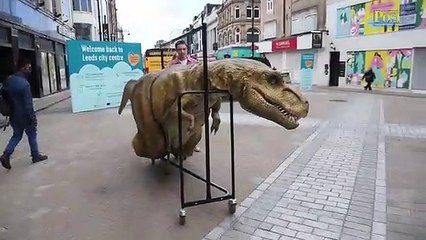 Jurassic Trail Reopening in Leeds