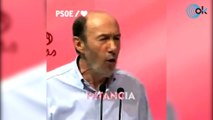 El PSOE utiliza a Rubalcaba en el aniversario de su muerte para atacar a Leguina y Redondo