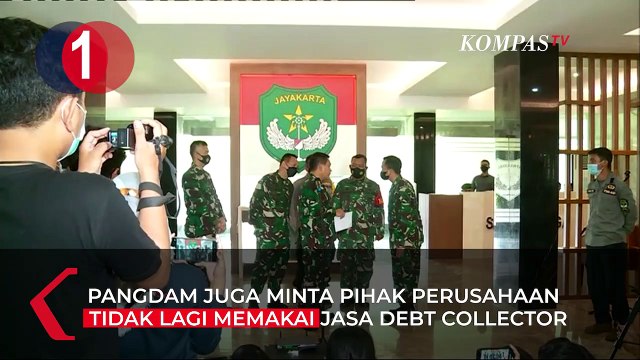 TOP3NEWS: Pangdam Jaya Soal Debt Collector, KPK Tangkap Bupati Nganjuk, Menhan Soal Mafia Alutsista