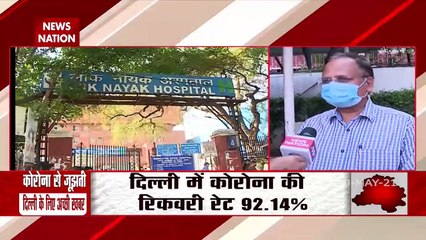 दिल्ली के स्वास्थ्य मंत्री सत्येंद्र जैन News Nation पर Exclusive