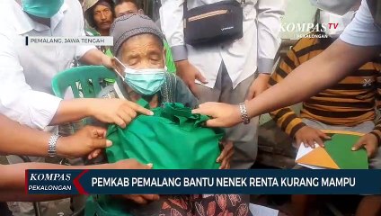 Pemkab Pemalang Bantu Nenek Renta Kurang Mampu