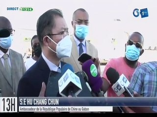RTG/ Arrivée de 300000 doses de vaccin sinopharm au Gabon