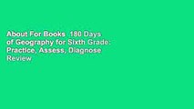 About For Books  180 Days of Geography for Sixth Grade: Practice, Assess, Diagnose  Review