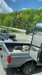 Semi Truck Has A Heavy Haul