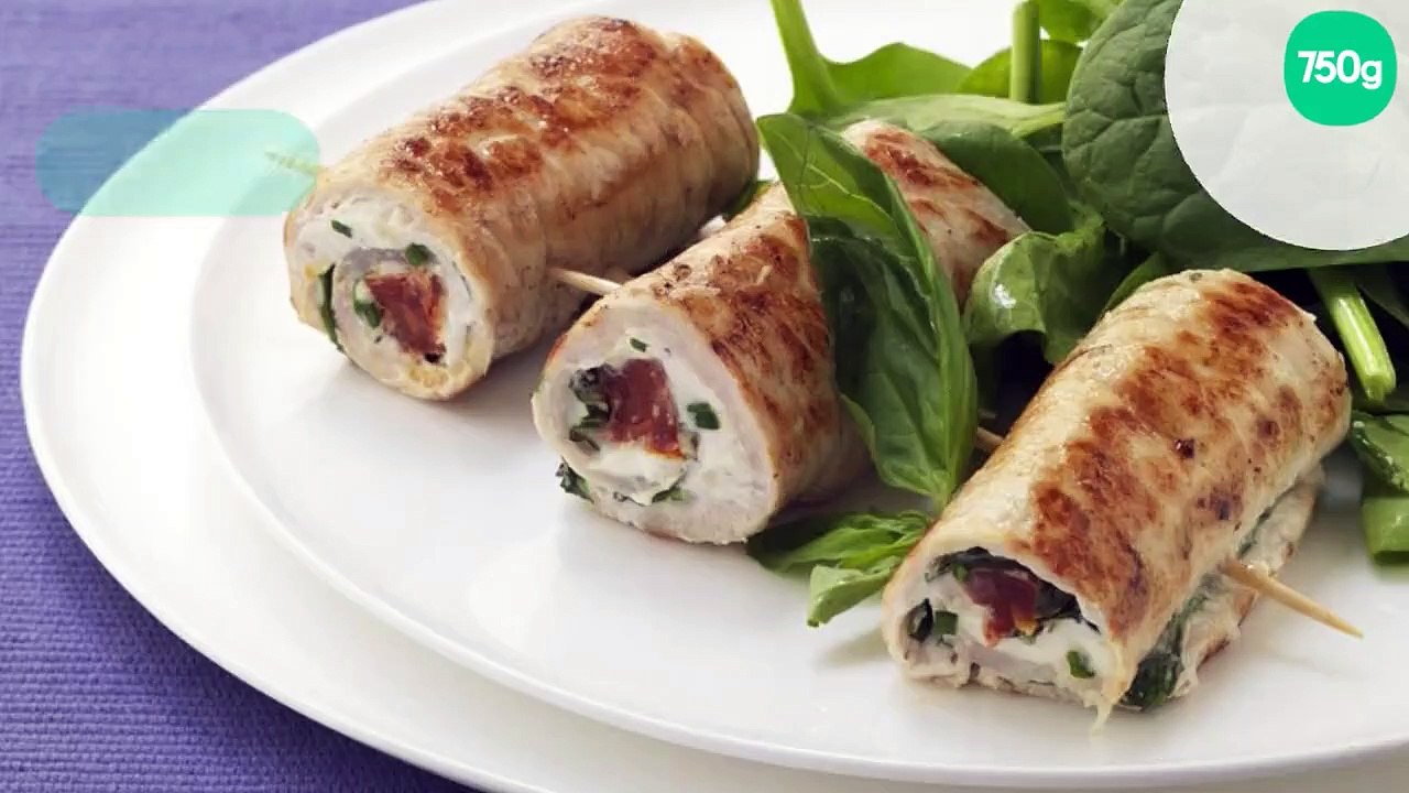 Saltimbocca de veau et de chorizo au Boursin cuisine ail & fines herbes