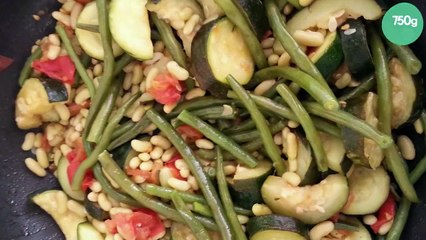 Poêlée divers légumes