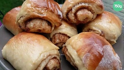 Télécharger la video: Roulés à la cannelle - Cinnamon rolls - Kanelbullar