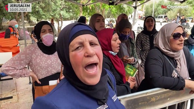 Violentos confrontos em Jerusalém