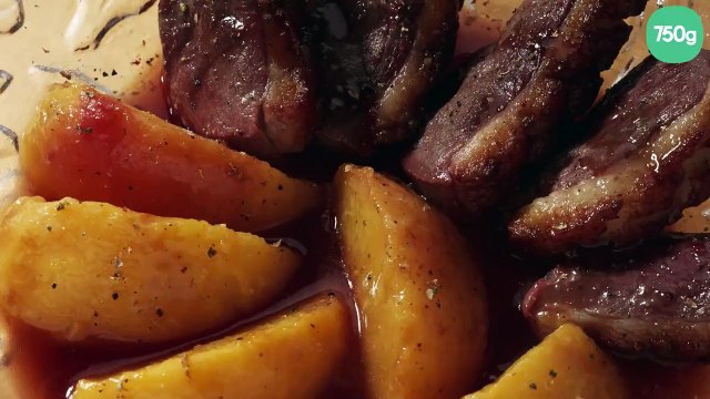 Magrets de canard au miel et à l'orange