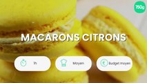 Macarons citrons