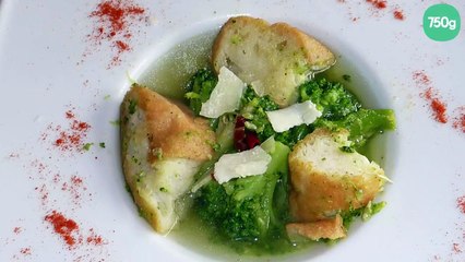 Riscoperta de pain cuit aux brocolis