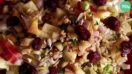 Salade d'endives aux pommes