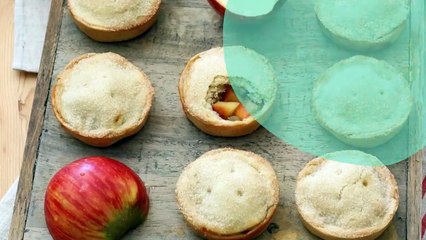 Mini apple pies (petites tourtes à la pomme)