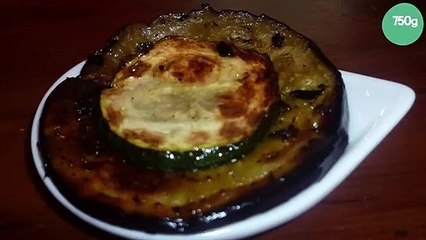 Courgette et aubergine frites