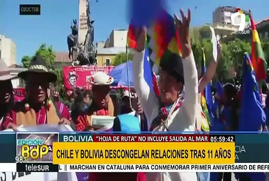 Chile y Bolivia retoman relaciones bilaterales tras 11 años de “congelamiento”