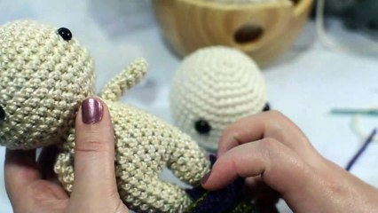 How To Crochet - Easy Beginners Amigurumi Basic Luna Baby Body