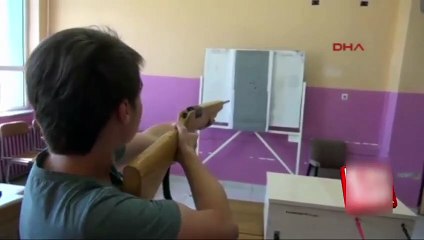 'Şehitlerimiz için yaptım' dedi! Lise öğrencisinden müthiş silah