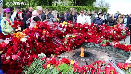 Kiev, celebrata la vittoria sulla Germania nazista