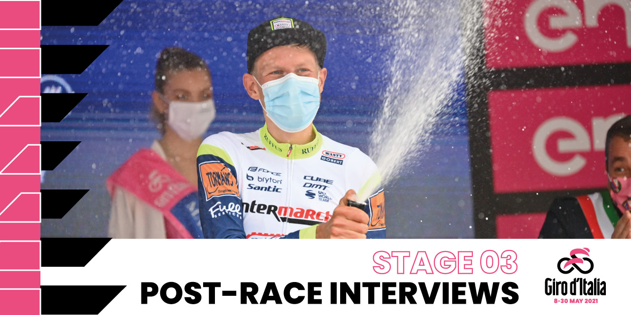 Video Giro d’Italia 2021 | Stage 3 | Interviews post race