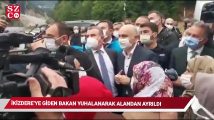 Télécharger la video: İkizdere'ye giden bakan köylülerin tepkisiyle karşılaştı, yuhalanarak alandan ayrıldı