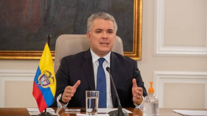 "La sociedad colombiana no puede estar secuestrada": Duque por bloqueos